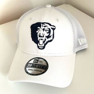 BRAND NEW Men's New Era Chicago Bears NAVY & White 49FORTY Fitted Hat